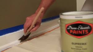 Because they are often much wider than casement or other types of trim you should caulk baseboards before painting, not after. How To Paint Moldings And Trim Baseboard Tips Youtube