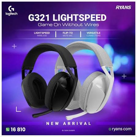 Logitech G G321 LIGHTSPEED Headsets view 3