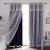 Modern Double Curtains For Living Room