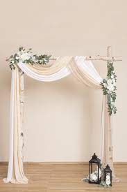 Wedding Arch Drapping 30 Simple Wedding Arch Diy Wedding Arch Wedding Archway
