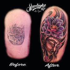 Olio Coverup Tattoo By Jose From Starlight Tattoo Mandalay Bay Lv 20170329 Starlight Tattoo Tattoo Images Coverup Tattoo
