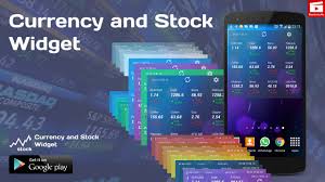 Currency And Stock Widget For Android