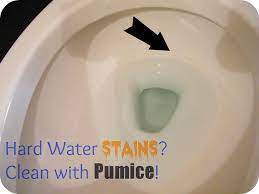 Flush Hard Water Stains Down The Toilet