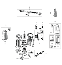 Bissell Little Green Proheat Pet Parts Diagram Bissell 5207 9749 7786 Spot Clean Partswarehouse