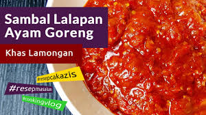 Bebek goreng juga banyak penggemarnya, meski daging bebek berbau lebih amis dari daging ayam, namun mama tetap bisa memasaknya secara sederhana sehingga membuat resep bebek goreng yang lezat. Resep Sambal Lalapan Ayam Goreng Khas Lamongan Youtube