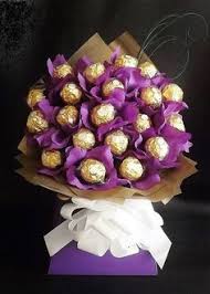 Khas untuk bakal pengantin/yang nak bertunang cuti nanti sempat lagi kalau nak buat sendiri. 12 Chocolate Bouquet Ideas Chocolate Bouquet Chocolate Flowers Bouquet Bouquet