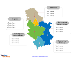 Blank map of europe without kosovo and liechtenstein. Free Serbia Editable Map Free Powerpoint Templates
