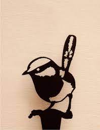 Wren 1 On Spike Metal Garden Art Australia Blue Mountains Australia Wall Art Art Metal Garden Art