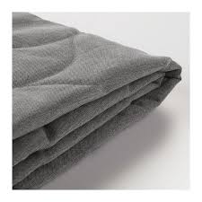 Nyhamn Knisa Grey Beige Three Seat Sofa Bed Cover Ikea Sofa Bed Bed Covers Sleeper Sofa