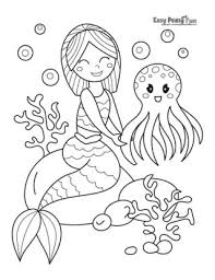 There's something for everyone from beginners to the advanced. Mermaid Coloring Pages 30 Printable Sheets Easy Peasy And Fun
