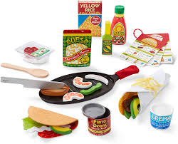 Nick (play) tennis twice a week. Amazon Com Melissa Doug Taco Tortilla Set Toys Games