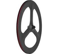 Superteam Tri-Spoke Wheelset 700c Clincher 70mm Disc Brake Road Bike 3  Spoke Wheels
