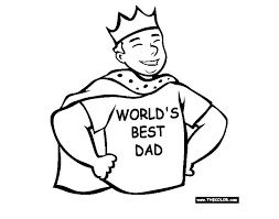 I love you daddy printout cowboy colorable. Free Printable Father S Day Coloring Pages For Kids