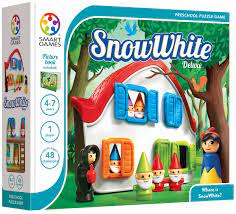 Gnomes are very touched and try to keep the memory of a sweet girl. Snowwhite Smartgames