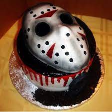 Jason Voorhees Cake Pictures Photos And Images For Facebook Tumblr Pinterest And Twitter Spooky Cake Horror Cake Cake