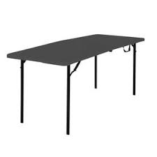 Cosco 72 In X 29 6 In Rectangle Steel Folding Table 14686blk2l Folding Table Resin Table Top Table Seating