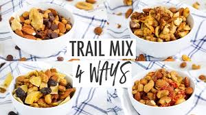 Are you ready for this? Healthy Trail Mix Recipes 4 Ways Youtube