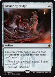 Ensnaring Bridge Magic The Gathering Cards Magic The Gathering The Gathering