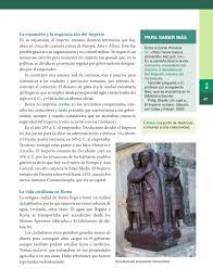 Catálogo de libros de educación básica. Historia Sexto Grado 2016 2017 Online Pagina 47 De 136 Libros De Texto Online