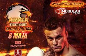 Armia fight night 9 took place friday, january 22, 2021 with 10 fights at 23. Alan Kwiecinski Zawalczy Na Gali Armia Fight Night Special Edition Mymma Pl