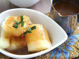 Tapioca Dessert With Coconut Milk Gula Melaka Coconut Milk Dessert Tapioca Dessert Desserts