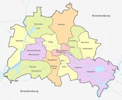 Berliner Bezirke Wikipedia Berlin Landkarte Deutschland Jugendamt