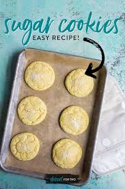 Or use packed 2/3 cup + packed 1/4 cup dark brown sugar. The Best Sugar Cookie Recipe Easy Sugar Cookies Small Batch