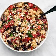 Maybe you would like to learn more about one of these? Roasted Tomato Olive Couscous With Feta Last Ingredient Recipe Couscous Recipes Sun Dried Tomato Healthy Eating Recipes