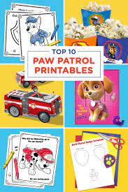 Please find some other free paw patrol printables i have over on my blog below: The Top 10 Paw Patrol Printables Of All Time Nickelodeon Parents