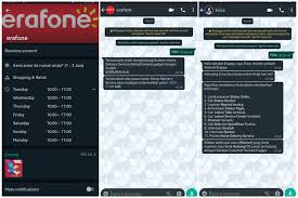 Hanya dengan menghubungi nomor call center di bawah ini, anda bisa. Tak Perlu Ke Toko Beli Gadget Di Erafone Sekarang Bisa Lewat Whatsapp Halaman All Kompas Com