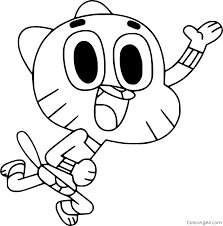Poki games, play poki games online. The Amazing World Of Gumball Coloring Pages Coloringall