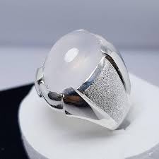 Natural Dur Al Najaf Stone Ring Dur E Najaf Ring Shia Rings Etsy In 2021 Stone Rings Natural Rings For Men Handmade Sterling Silver Rings
