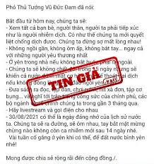 Theo đó, phó thủ tướng vũ đức đam làm trưởng ban chỉ đạo, hai phó trưởng ban chỉ đạo gồm: Xuáº¥t Hiá»‡n Thong Tin Giáº£ Máº¡o Phat Ngon Chá»‰ Ä'áº¡o Cá»§a Pho Thá»§ TÆ°á»›ng VÅ© Ä'á»©c Ä'am Táº¡p Chi Tuyen Giao