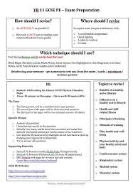Mrfallickaht On Twitter School Study Tips Gcse Pe Teaching Resources