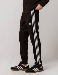 Adidas Originals Side Stripe Mens Track Pants Black 323864100 Pants Outfit Men Streetwear Men Outfits Soccer Pants Outfit