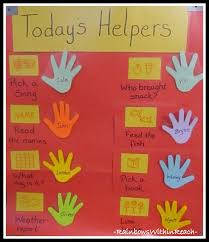 Preschool Attendance Job Chart Preschool Job Chart