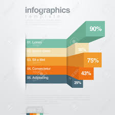 Infographics Vector Design Template 3d Charts Diagram Graph