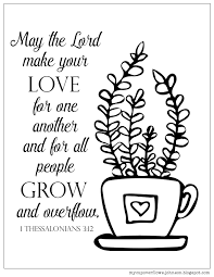 Each lesson has questions, fill in the blank; My Cup Overflows March 2018