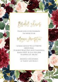 These free bridal invitations are for your own personal use. Pin On Burgundy Wedding