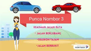 Selamat sejahtera saya ucapkan kepada semua yamg membaca blog saya ini kawan kawan semua, kadar kemalangan jalan raya di negara kita saban hari kian meningkat.kemalangan ini bukan sahaja mengakibatkan mangsa kerugian harta tetapi juga kehilangan nyawa. Punca Punca Kemalangan Jalan Raya Youtube
