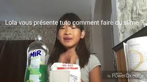 Comment Faire Du Slime Avec De La Farine Et Du Liquide Vaisselle Youtube