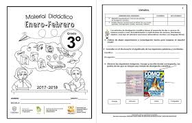 © 2020 bbmundo.com todos los derechos reservados estas son las materias y canales donde se transmitirán para los alumnos de segundo y tercer grado de primaria. Material Didactico Del Tercer Grado Del Tercer Bloque Del Ciclo Escolar 2017 2018 Enero Y Febrero Educacion Primaria