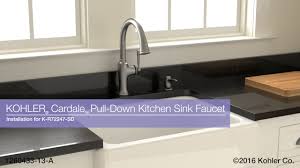 cardale pull down kitchen sink faucet
