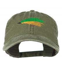 Fishing Green Fly Embroidered Washed Cap Olive Green Ck11ljv9ez3 Washed Cap Cap Olive Green