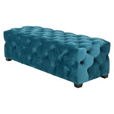 For designer versatility, use multiples of the meridian furniture inc hailey round upholstered ottoman/stool in your living space. Piper Tufted Rectangular Ottoman Bench Christopher Knight Home Target
