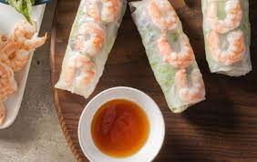 In vietnamese, fresh spring rolls made with rice paper are called gỏi cuốn, translating to salad rolls (gỏi is means salad and cuốn means to coil or to roll). Resipi Sos Pencicah Vietnamese Spring Roll Power Anda Kena Cuba