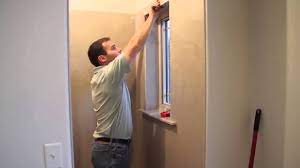 Do you have a window in the shower area? Onyx Shower Installation Window Sill And Casing Trim Youtube