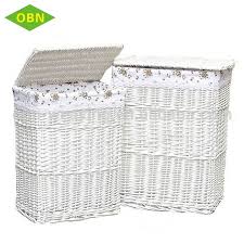 We have a range of styles from hand woven wicker baskets to laundry baskets with lids. Set 2 Customized Lidded White Handmade Wicker Laundry Baskets With Fabric Liner Buy Wicker Laundry Baskets Product On Alibaba Com
