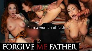 Forgive Me Father-Innocent widow redhead MILF first time big dick