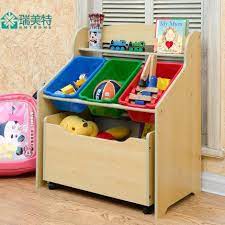 瑞美特儿童玩具收纳架幼儿园宝宝多功能玩具架整理架储物箱 淘宝网 projects toy chest projects to try